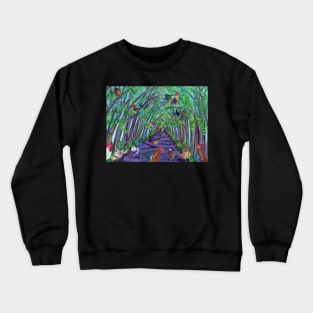 The Real Kauai Tree Tunnel Crewneck Sweatshirt